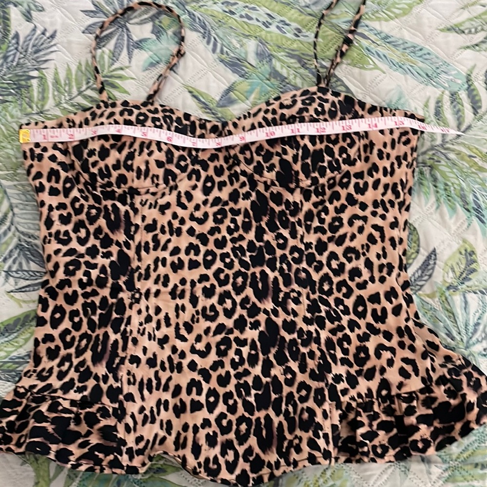 Cheetah print top